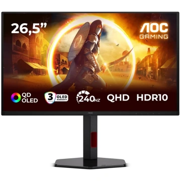 AOC Q27G4ZDR 27 " QD-OLED QHD 16:9 240 Hz 0.03 ms 