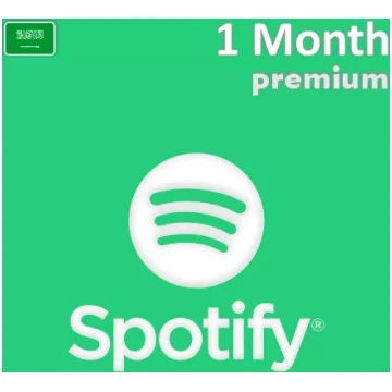 Spotify Premium dāvanu karte 1 mēnesim (Saūda Arāb