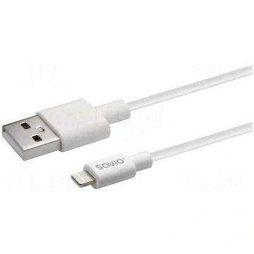 Cable | Apple Lightning plug,USB A plug | 1m | whi