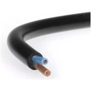 KABELIS LOKANAIS OMY melns2x1.0mm