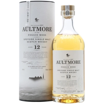 viskijs AULTMORE 12 Years Old Speyside Single Malt