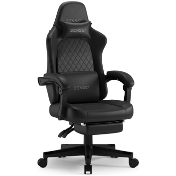 Krēsls Sense7 Devon Pu Melns