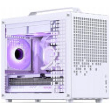 Jonsplus Z20 Micro -atx Gehäuse. MIT Tregeriff Wei