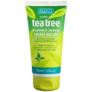 Beauty Formulas Tea Tree Peeling oczyszczajacy do 