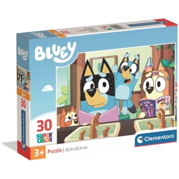 Clementoni CLE puzzle 30 SuperKolor Bluey 20594 80
