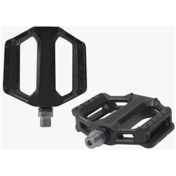 Pedāļi Shimano PD-EF202, alumīnijs/plastmasa, meln