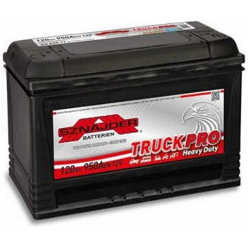 Auto akumulators 12 V / 120 AH / 950 A EN SZNAJDER