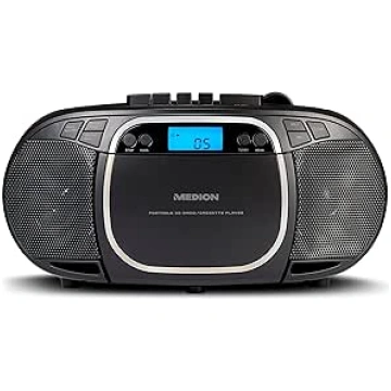 MEDION E66476 Stereo skaņas sistēma (Boombox, CD a