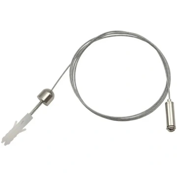 Kanlux ROPE-NT 150 SINGLE tērauda piekarināmā tros