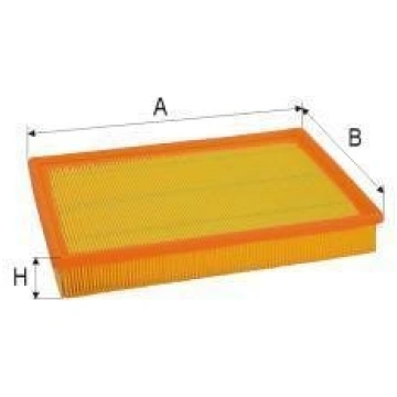 ASSO AB-1307 (C2440/1) Gaisa filtrs Polija