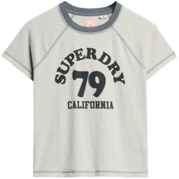 Superdry - Athletic Raglan Graphic Tee - izmērs 36