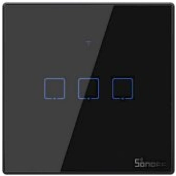 Sonoff Smart Switch WiFi + RF 433 T3 EU TX (3-chan