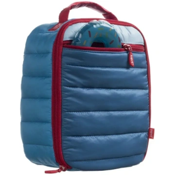 ZIPIT Lunch Bag Puffer, with ice pack, in blue 550