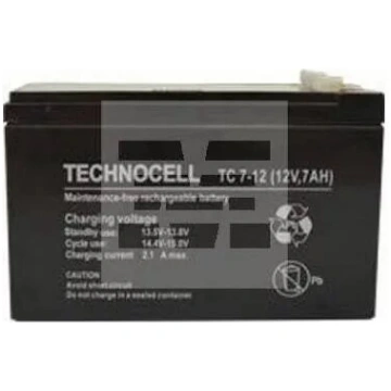Technocell 7TC AGM bezapkopes akumulators 12V 7Ah