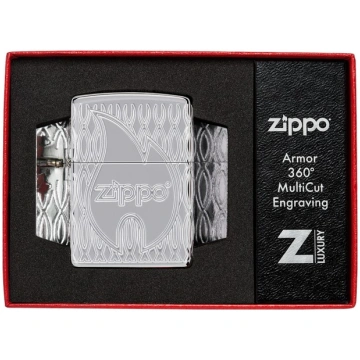 Zippo Lighter 48838 Armor® Zippo Flame Design 4883