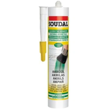 Soudal Paintable Sealant Akrila hermētiķis, balts 