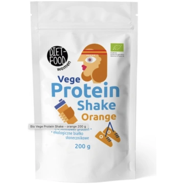 Bio veģetārs proteīna kokteilis - apelsīnu, 200 g,
