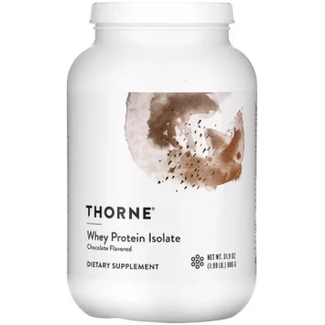 Thorne, Whey Protein Isolate, Chocolate, 1.99 lb (