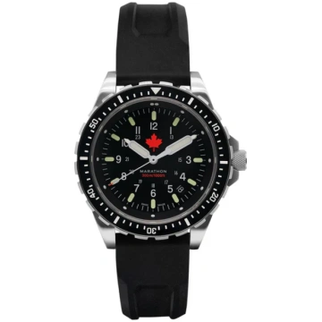 Maratona pulkstenis, 46 mm sarkanās kļavas nirēja 