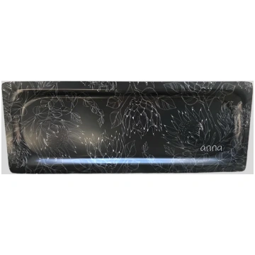 Anna's Charcoal Protea Rectangular Melamine T