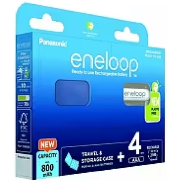 Panasonic Eneloop AAA 800mAh, x4 (BK-4MCDEC4BE; 21