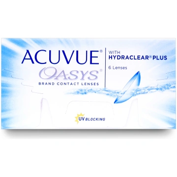 ACUVUE OASYS® with HYDRACLEAR® PLUS (6 lēcas)