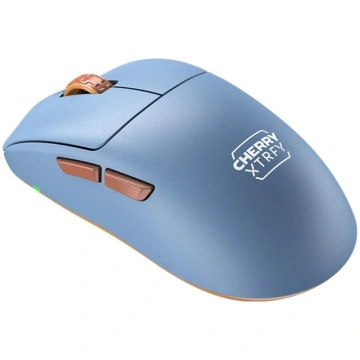 CHERRY XTRFY M68 Wireless, gaming mouse light blue