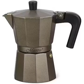 Maestro 6 cup coffee machine MR-1666-6-BROWN brown