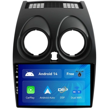 SXAUTO Android 12 IPS auto radio Nissan Qashqai J1