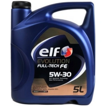 Elf Evolution Fulltech FE 5W-30 motoreļļa, 5L
