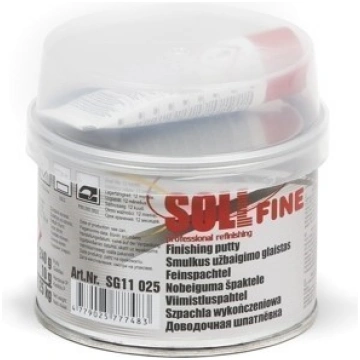 Špaktele poliestera 240g NOBEIGUMA (smalkā) SOLL S