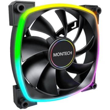 CASE FAN 140MM/AX140 PWM BLACK MONTECH AX140PWMBLA