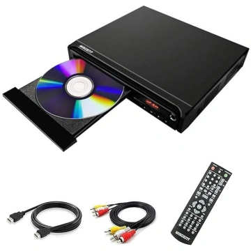WISCENT DVD atskaņotājs televizoram ar HDMI/AV/koa