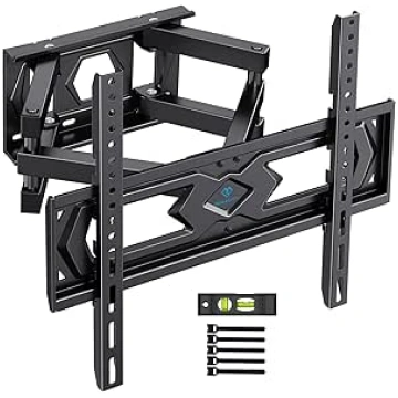 PERLESMITH TV Wall Mount, Swivelling Tilting TV Br