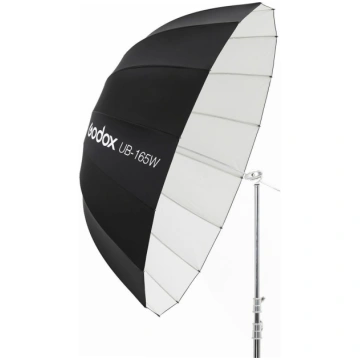 Godox UB-165W balts parabolisks lietussargs 165 cm