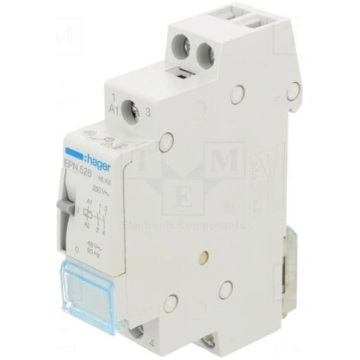 Relay: installation | bistable,impulse | NO x2 | 1