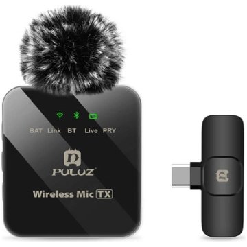 Wireless Lavalier Microphone for Type-C Phone | PU