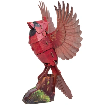 MAKEBUG 3D papīra puzle Kardināls, MB-D-0055