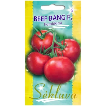 Tomāti Beef Bang F1 sēklas 6gb Sēkluva sēklas