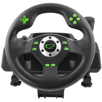 Spēļu stūre Esperanza Drift Steering Wheel Black