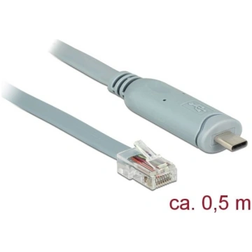 Delock Adapter USB 2.0 Type-C™ male > 1 x Serial R