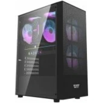 DarkFlash A290 Black + 3 fans datoru korpuss A290-