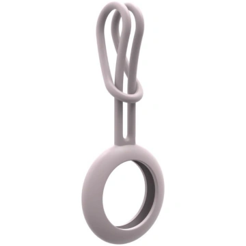 ILike AirTag Silicone Keychain Loop Case Pink ( 47