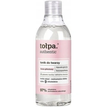 Topa Authentic Tonik do mycia twarzy z kwasem glik