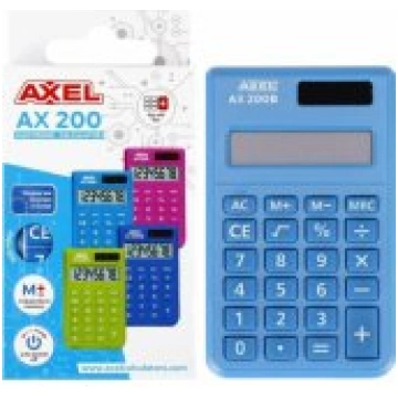 Axel AX 200B Blue kalkulators STK KAL39-AXEL