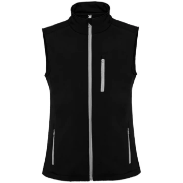 Vīriešu softshell veste NEVADA, melna