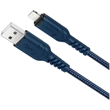 HOCO cable USB A to Lightning 2,4A X59 1 m blue | 