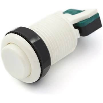 Arcade Concave Button 3.5cm - white OEM AN-10082