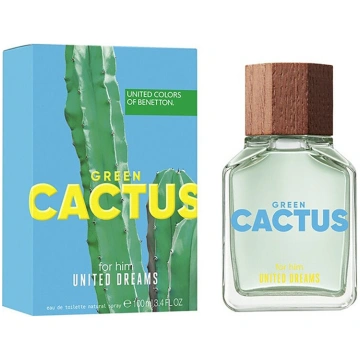 Benetton United Dreams Green Cactus Tualetes ūdens