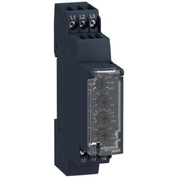 Voltage monitoring relay | for DIN rail mounting |
